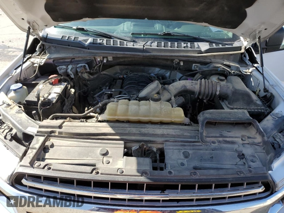 2019 Ford F-150 XL with VIN 1FTEW1E57KKE02961, listed as a Copart auction lot 52257105 with 117,296 mi miles and Salvage Title. Bid and sale history available at carsss.com. Image 11.