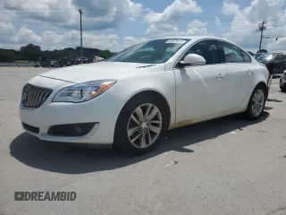 2015 Buick Regal with VIN 2G4GV5EK9F9128402, listed as a Copart auction lot 65521615 with 201,607 mi miles and Salvage title. Bid and sale history available at DreamBid. Image 1.