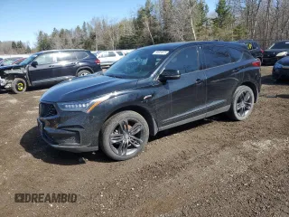 2019 Acura RDX w/A-Spec Pkg with VIN 5J8TC2H67KL802802, listed as a Copart auction lot 50024675 with 0 mi miles and Clean Title. Bid and sale history available at carsss.com. Image 1.