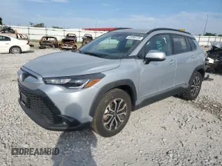 2023 Toyota Corolla Cross Hybrid S z VIN 7MUFBABG4PV004988, wystawiony jako Copart lot #62098725 z przebiegiem 11 874 mil mil oraz Szkoda całkowita • Salvage title. Historia ofert i sprzedaży dostępna na DreamBid. Obrazek 1.