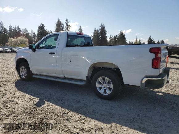 2023 Chevrolet Silverado 1500 Work Truck with VIN 3GCNAAED1PG293594, listed as a Copart auction lot 53402525 with 0 mi miles and Clean Title. Bid and sale history available at carsss.com. Image 2.
