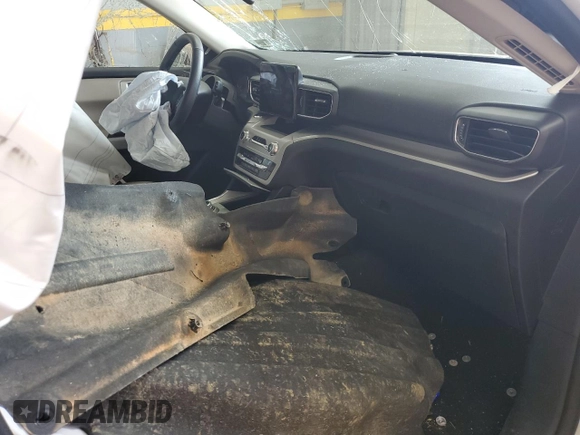 2023 Ford Explorer XLT с VIN 1FMSK8DH5PGB18477, выставлен на аукционе Copart как лот 57296105 с пробегом Не указан миль и Списание • Salvage title. История ставок и продаж доступна на DreamBid. Изображение 8.