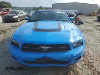 2010 Ford Mustang V6 with VIN 1ZVBP8EN4A5145597, listed as a Copart auction lot 57569444 with 40,073 mi miles and Salvage Title. Bid and sale history available at carsss.com. Image 5.