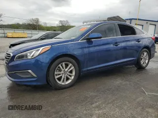 2016 Hyundai Sonata 2.4L with VIN 5NPE24AF4GH339559, listed as a Copart auction lot 52952445 with 135,261 mi miles and Salvage Title. Bid and sale history available at carsss.com. Image 1.