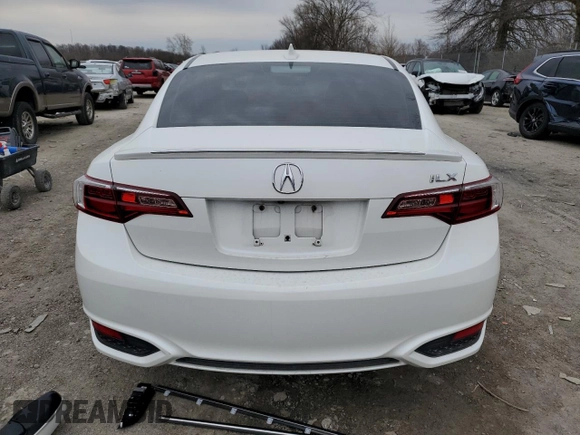 2016 Acura ILX w/Premium/A-SPEC Pkg with VIN 19UDE2F89GA015808, listed as a Copart auction lot 50585215 with 108,226 mi miles and Salvage Title. Bid and sale history available at carsss.com. Image 6.