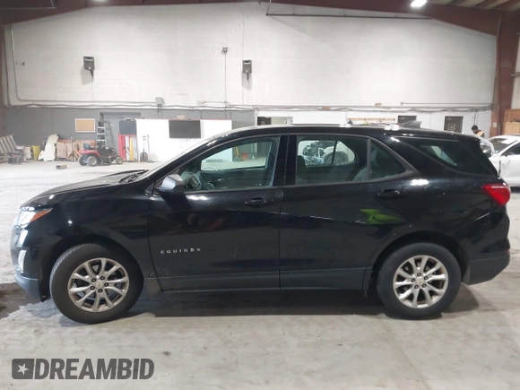 2019 Chevrolet Equinox LS with VIN 2GNAXSEV1K6251305, listed as a IAAI auction lot 41945453 with 154,300 mi miles and . Bid and sale history available at DreamBid. Image 14.