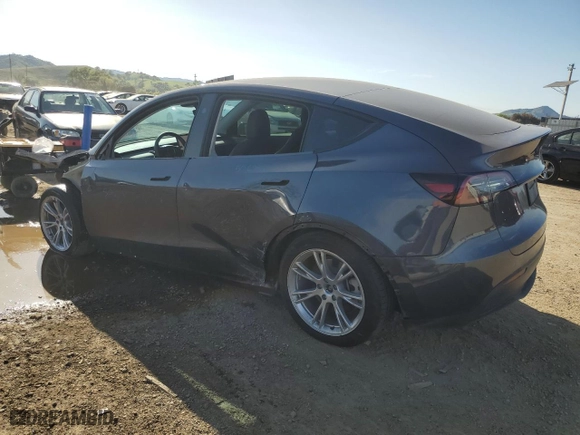 2023 Tesla Model Y Long Range with VIN 7SAYGDEE7PF851625, listed as a Copart auction lot 50291005 with 14,333 mi miles and Salvage Title. Bid and sale history available at carsss.com. Image 2.