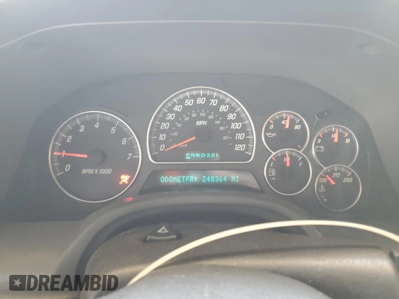 2004 GMC Envoy SLE with VIN 1GKDT13S142201271, listed as a Copart auction lot 50249705 with 248,364 mi miles and Salvage Title. Bid and sale history available at carsss.com. Image 9.
