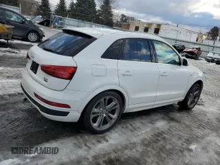 2017 Audi Q3 Prestige with VIN WA1GCCFS0HR015843, listed as a Copart auction lot 43771905 with 56,682 mi miles and Salvage Title. Bid and sale history available at carsss.com. Image 3.