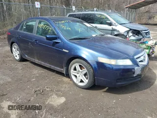 2004 Acura TL with VIN 19UUA662X4A050724, listed as a IAAI auction lot 41828773 with 153,488 mi miles. Bid and sale history available at carsss.com. Image 1.