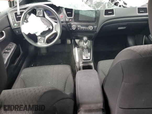 2014 Honda Civic Sedan EX with VIN 2HGFB2F86EH531012, listed as a Copart auction lot 51275135 with 0 mi miles and Salvage Title. Bid and sale history available at carsss.com. Image 8.