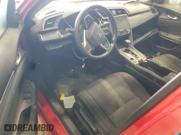 2016 Honda Civic EX with VIN 2HGFC2F78GH567016, listed as a Copart auction lot 56976675 with Not Provided miles and Salvage Title. Bid and sale history available at DreamBid. Image 8.