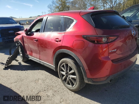 2018 Mazda CX-5 Grand Touring with VIN JM3KFADM1J1454982, listed as a Copart auction lot 49162495 with 109,559 mi miles and Salvage Title. Bid and sale history available at DreamBid. Image 2.