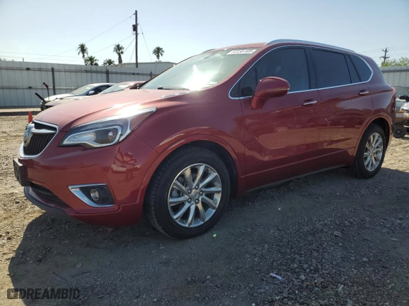 2020 Buick Envision Essence with VIN LRBFXCSA8LD088546, listed as a Copart auction lot 52235105 with 48,144 mi miles and Salvage Title. Bid and sale history available at carsss.com. Image 1.