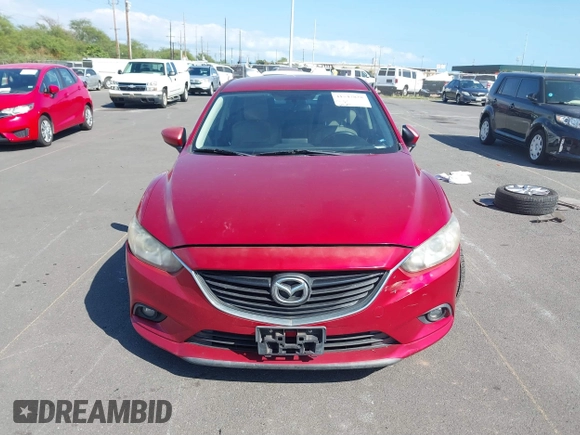 2016 Mazda 6 i Sport with VIN JM1GJ1U55G1436032, listed as a IAAI auction lot 41547828 with 114,637 mi miles and . Bid and sale history available at carsss.com. Image 13.