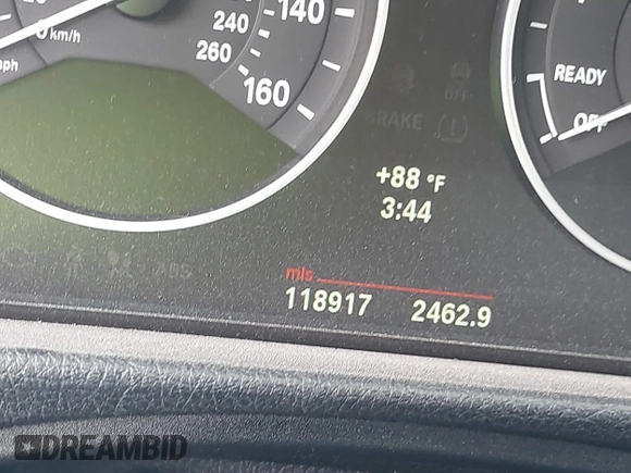 2013 BMW 3 Series 320i with VIN WBA3B1C54DF462873, listed as a IAAI auction lot 39931225 with 118,917 mi miles and . Bid and sale history available at DreamBid. Image 7.