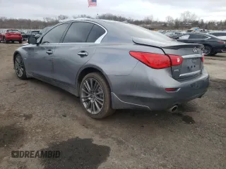 2016 Infiniti Q50 Red Sport 400 с VIN JN1FV7AR7GM450381, выставлен на аукционе Copart как лот 49452785 с пробегом 81 697 миль миль и Списание • Salvage title. История ставок и продаж доступна на DreamBid. Изображение 2.