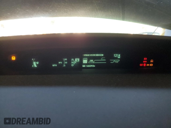 2010 Toyota Prius II with VIN JTDKN3DUXA0070681, listed as a Copart auction lot 48455425 with 145,292 mi miles and Salvage Title. Bid and sale history available at DreamBid. Image 9.