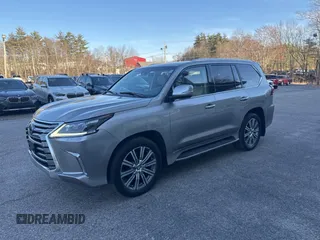 2017 Lexus LX with VIN JTJHY7AX0H4230350, listed as a IAAI auction lot 41979528 with 198,746 mi miles. Bid and sale history available at carsss.com. Image 2.