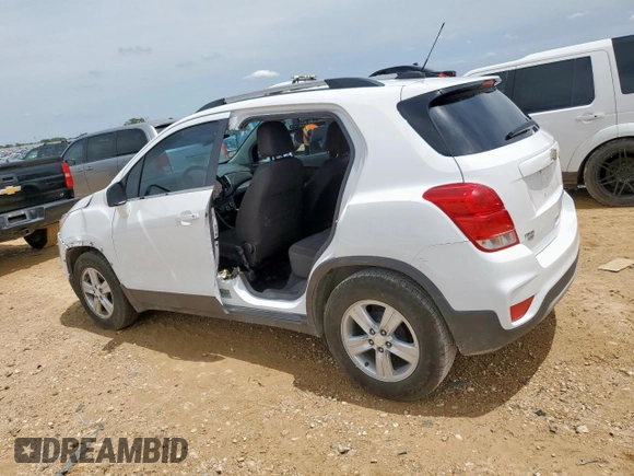 2020 Chevrolet Trax LT with VIN 3GNCJLSB5LL224258, listed as a Copart auction lot 58664515 with 77,217 mi miles and Salvage title. Bid and sale history available at DreamBid. Image 2.