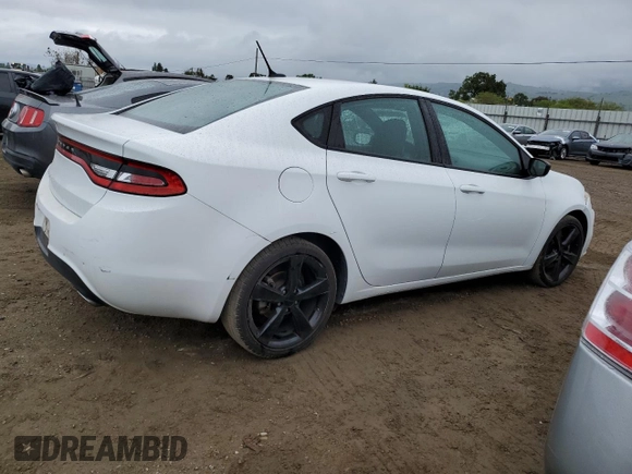 2015 Dodge Dart SXT z VIN 1C3CDFBB3FD369976, wystawiony jako Copart lot #53387705 z przebiegiem 92 801 mil mil oraz Szkoda całkowita • Salvage title. Historia ofert i sprzedaży dostępna na DreamBid. Obrazek 3.