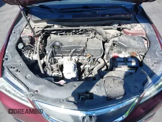 2016 Acura TLX with VIN 19UUB1F32GA000977, listed as a IAAI auction lot 41626510 with 124,916 mi miles. Bid and sale history available at carsss.com. Image 10.