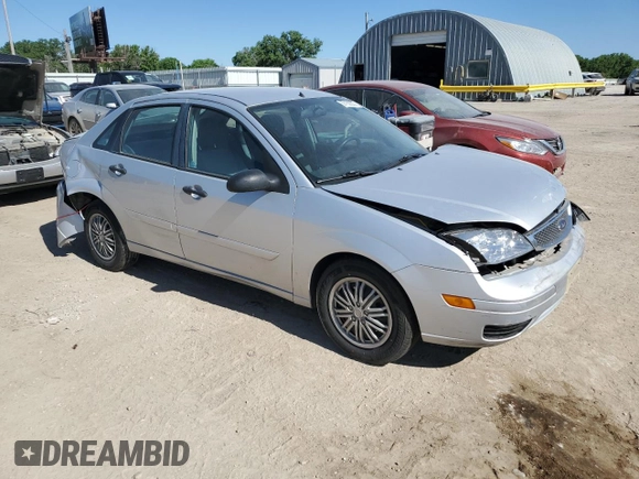 2006 Ford Focus S with VIN 1FAFP34N16W115439, listed as a Copart auction lot 57152855 with Not provided miles and Salvage title. Bid and sale history available at DreamBid. Image 4.