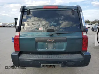 2006 Jeep Commander with VIN 1J8HH48N46C133122, listed as a Copart auction lot 80821094 with 216,412 mi miles and Salvage Title. Bid and sale history available at carsss.com. Image 6.