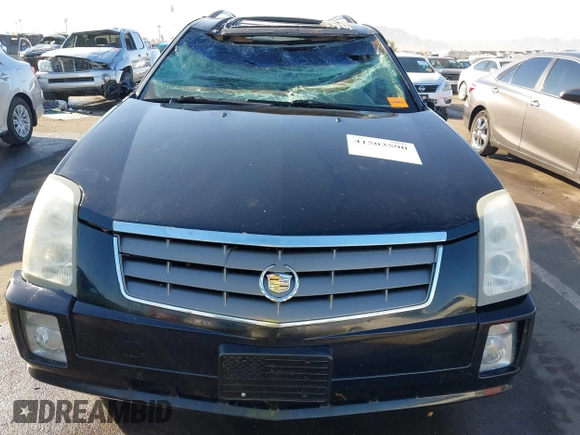 2005 Cadillac SRX with VIN 1GYEE63A150118834, listed as a IAAI auction lot 41503590 with 194,939 mi miles. Bid and sale history available at carsss.com. Image 6.