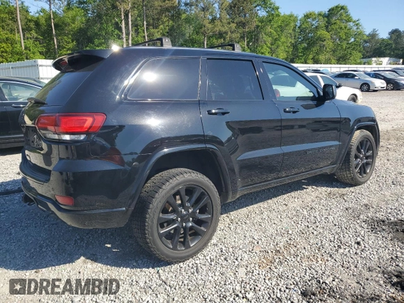 2018 Jeep Grand Cherokee Laredo with VIN 1C4RJFAG7JC249916, listed as a Copart auction lot 53446925 with 84,870 mi miles and Salvage title. Bid and sale history available at DreamBid. Image 3.