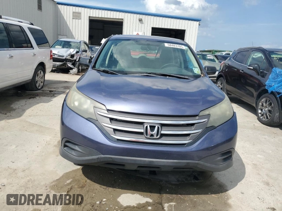 2013 Honda CR-V LX with VIN 3CZRM3H39DG710506, listed as a Copart auction lot 58483705 with 245,244 mi miles and Non repairable. Bid and sale history available at DreamBid. Image 5.