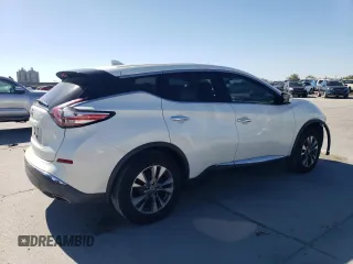 2016 Nissan Murano S with VIN 5N1AZ2MG8GN171780, listed as a Copart auction lot 48805945 with 126,312 mi miles and Salvage Title. Bid and sale history available at carsss.com. Image 3.