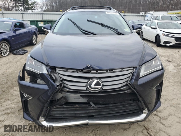 2016 Lexus RX 350 with VIN 2T2BZMCA9GC044715, listed as a Copart auction lot 46623775 with 114,754 mi miles and Salvage Title. Bid and sale history available at DreamBid. Image 5.