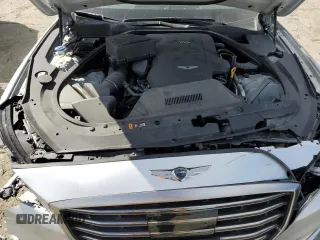 2019 Genesis G80 3.8L z VIN KMHGN4JE2KU300499, wystawiony jako Copart lot #57383175 z przebiegiem 37 228 mil mil oraz Szkoda całkowita • Salvage title. Historia ofert i sprzedaży dostępna na DreamBid. Obrazek 11.