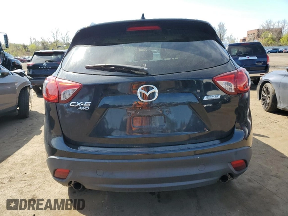 2014 Mazda CX-5 Grand Touring with VIN JM3KE4DY1E0363195, listed as a Copart auction lot 53604905 with 201,188 mi miles and Salvage Title. Bid and sale history available at carsss.com. Image 6.