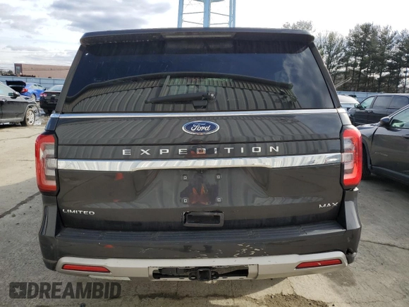 2022 Ford Expedition Max Limited with VIN 1FMJK2AT6NEA67226, listed as a Copart auction lot 44375595 with 24,685 mi miles and Clean title. Bid and sale history available at DreamBid. Image 6.