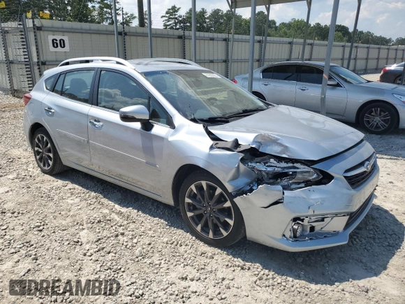 2020 Subaru Impreza Limited with VIN 4S3GTAU63L3713438, listed as a Copart auction lot 61822925 with 17,225 mi miles and Salvage title. Bid and sale history available at DreamBid. Image 4.