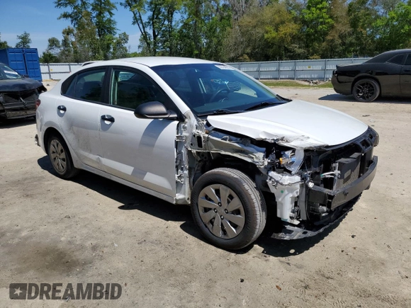 2018 Kia Rio LX with VIN 3KPA24AB3JE048087, listed as a Copart auction lot 50794595 with 75,807 mi miles and Salvage Title. Bid and sale history available at carsss.com. Image 4.