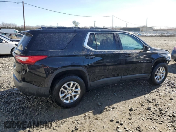 2021 Chevrolet Traverse LT Leather with VIN 1GNEVHKW3MJ196014, listed as a Copart auction lot 49678595 with 124,695 mi miles and Salvage Title. Bid and sale history available at carsss.com. Image 3.
