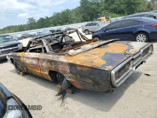 1964 Ford Thunderbird with VIN 4Y85Z179385, listed as a Copart auction lot 68340744 with Not Provided miles and Salvage Title. Bid and sale history available at DreamBid. Image 2.