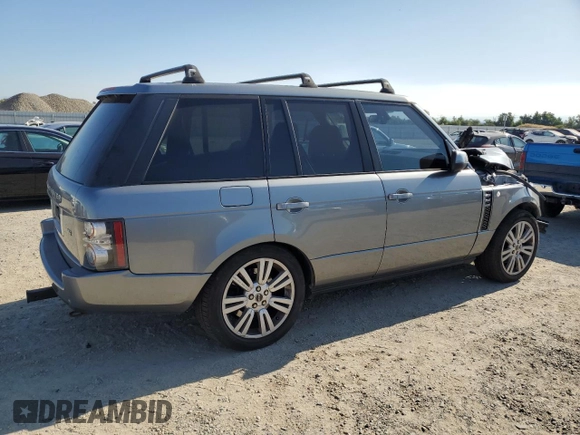 2012 Land Rover Range Rover HSE Lux with VIN SALMF1D46CA363185, listed as a Copart auction lot 63715095 with 151,154 mi miles and Salvage title. Bid and sale history available at DreamBid. Image 3.