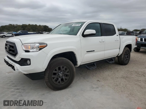 2022 Toyota Tacoma SR5 with VIN 3TMAZ5CN0NM169311, listed as a Copart auction lot 45655195 with 66,113 mi miles and Salvage title. Bid and sale history available at DreamBid. Image 1.