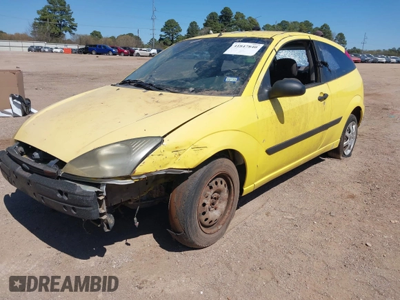 2004 Ford Focus ZX3 with VIN 3FAFP31304R109909, listed as a IAAI auction lot 41847840 with 111,341 mi miles and . Bid and sale history available at carsss.com. Image 2.