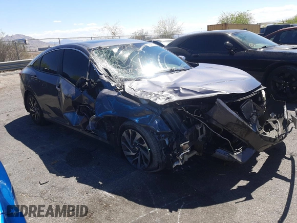 2018 Honda Civic EX с VIN 19XFC2F79JE040927, выставлен на аукционе Copart как лот 55696165 с пробегом 58 696 миль миль и Списание • Salvage title. История ставок и продаж доступна на DreamBid. Изображение 4.