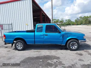 1996 Ford Ranger XL with VIN 1FTCR14U6TPA54923, listed as a IAAI auction lot 41621450 with 186,616 mi miles. Bid and sale history available at carsss.com. Image 13.