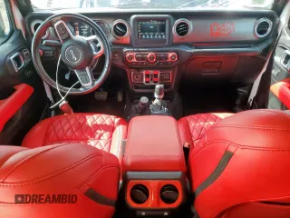 2019 Jeep Wrangler Unlimited Sahara z VIN 1C4HJXEG3KW635681, wystawiony jako Copart lot #60734065 z przebiegiem 75 020 mil mil oraz Szkoda całkowita • Salvage title. Historia ofert i sprzedaży dostępna na DreamBid. Obrazek 8.
