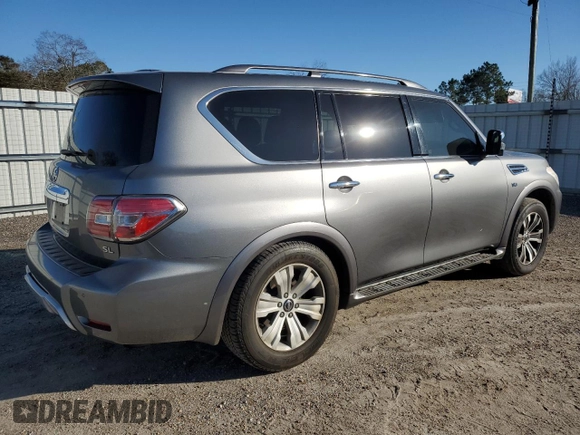 2017 Nissan Armada SL with VIN JN8AY2NDXH9005755, listed as a Copart auction lot 86958944 with 166,319 mi miles and Clean Title. Bid and sale history available at carsss.com. Image 3.