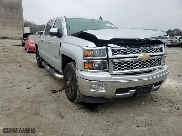 2015 Chevrolet Silverado 1500 LTZ with VIN 3GCPCSEC5FG518775, listed as a Copart auction lot 49001695 with 59,100 mi miles and Salvage Title. Bid and sale history available at carsss.com. Image 11.