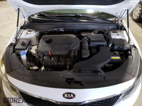 2016 Kia Optima LX with VIN 5XXGT4L30GG002858, listed as a Copart auction lot 74230034 with 83,651 mi miles and Salvage title. Bid and sale history available at DreamBid. Image 11.