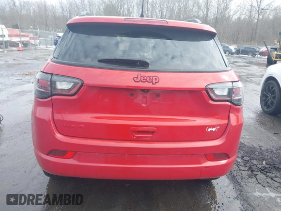2023 Jeep Compass Limited with VIN 3C4NJDCN9PT531292, listed as a IAAI auction lot 41622828 with 13,820 mi miles and . Bid and sale history available at carsss.com. Image 16.